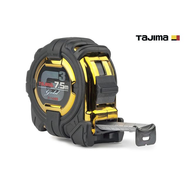 Рулетка строительная TAJIMA 7,5м х 25мм G3 LOCK ударопрочная, фото , изображение 3 | SNABZHENIE.com.ua Рулетка строительная TAJIMA 7,5м х 25мм G3 LOCK ударопрочная, фото , изображение 3 | SNABZHENIE.com.ua
