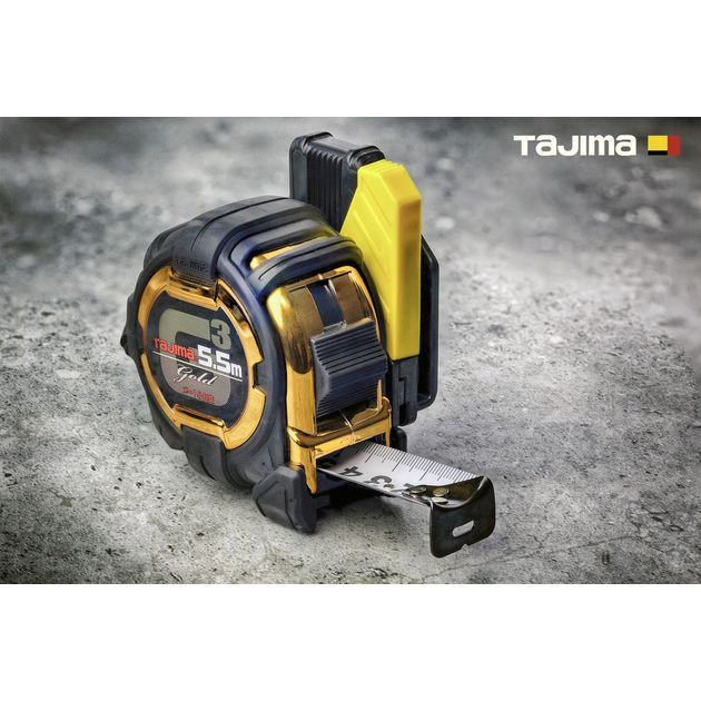 Рулетка TAJIMA G3 LOCK 5,5м х 25мм ударопрочная с держателем на пояс, фото , изображение 2 | SNABZHENIE.com.ua Рулетка TAJIMA G3 LOCK 5,5м х 25мм ударопрочная с держателем на пояс, фото , изображение 2 | SNABZHENIE.com.ua