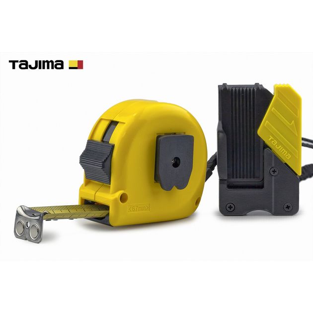 Рулетка будівельна 5м х 25мм TAJIMA (Японія) GOATU HI LOCK посилена магнітна стрічка з тримачем на пояс, фото , зображення 6 | SNABZHENIE.com.ua Рулетка будівельна 5м х 25мм TAJIMA (Японія) GOATU HI LOCK посилена магнітна стрічка з тримачем на пояс, фото , зображення 6 | SNABZHENIE.com.ua