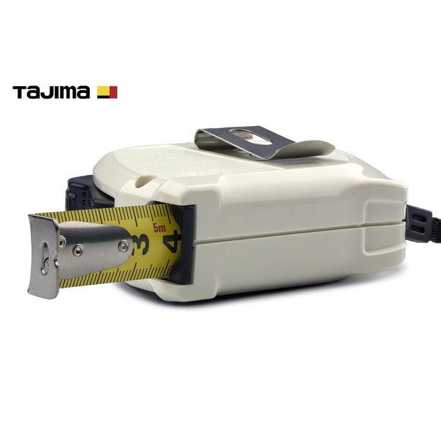 Рулетка TAJIMA 5м х 19мм с автоматическим фиксатором SIGMA, фото , изображение 5 | SNABZHENIE.com.ua Рулетка TAJIMA 5м х 19мм с автоматическим фиксатором SIGMA, фото , изображение 5 | SNABZHENIE.com.ua