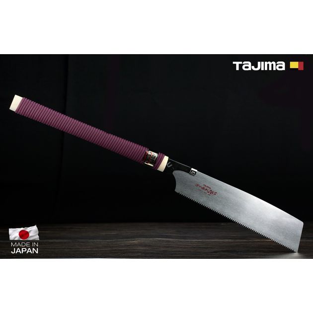 Ножовка по дереву TAJIMA Japan Pull GNC-265, 265 мм, ротанговая ручка, фото  | SNABZHENIE.com.ua