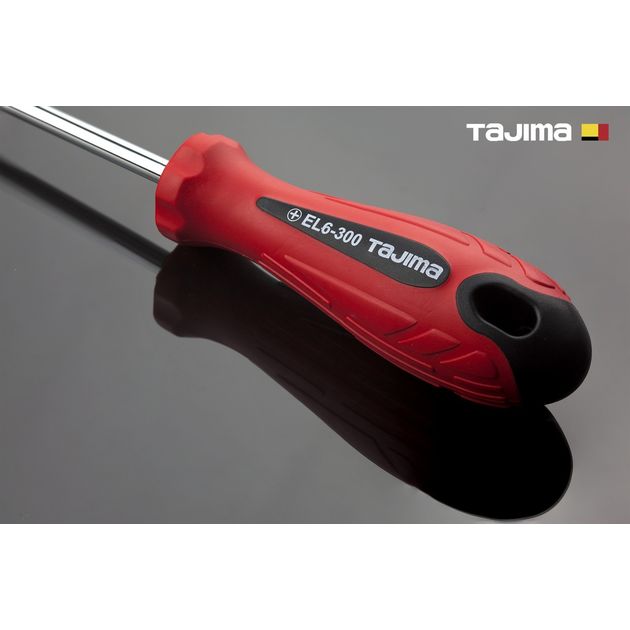 Отвертка крестовая TAJIMA PH2 235 мм магнитная, фото , изображение 4 | SNABZHENIE.com.ua Отвертка крестовая TAJIMA PH2 235 мм магнитная, фото , изображение 4 | SNABZHENIE.com.ua