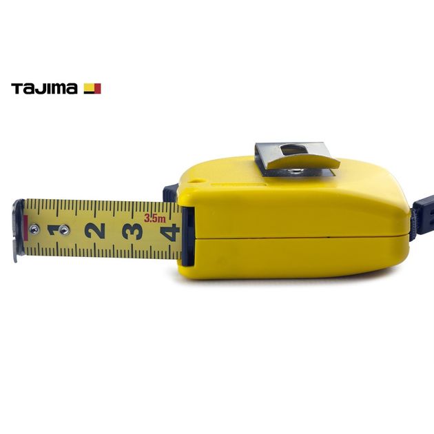 Рулетка TAJIMA 3,5м х 16мм GOATU HI LOCK, усиленная (Япония), фото , изображение 5 | SNABZHENIE.com.ua