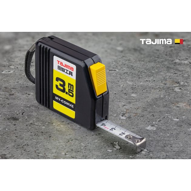Рулетка будівельна 3,5м х 13мм TAJIMA (Японія) MY-CONVE MY-35, фото , зображення 2 | SNABZHENIE.com.ua Рулетка будівельна 3,5м х 13мм TAJIMA (Японія) MY-CONVE MY-35, фото , зображення 2 | SNABZHENIE.com.ua
