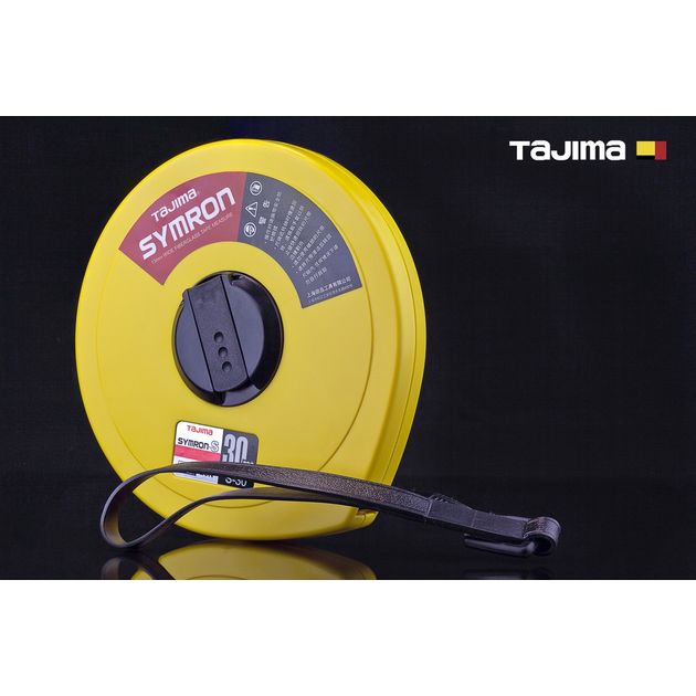 Рулетка будівельна 30м х 13мм TAJIMA (Японія) SYMRON скловолокно, фото  | SNABZHENIE.com.ua