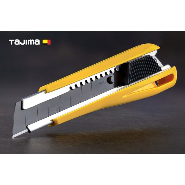 Ніж будівельний 18 мм TAJIMA (Японія) LC550B автоматичний фіксатор, фото  | SNABZHENIE.com.ua