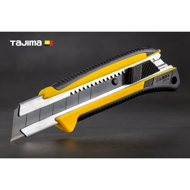 Нож строительный TAJIMA LC660B 25 мм с автоматическим фиксатором, фото  | SNABZHENIE.com.ua
