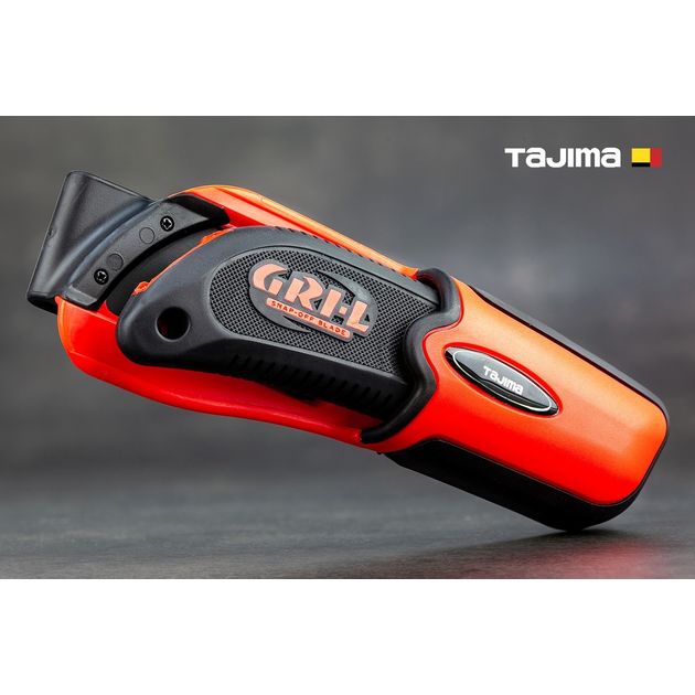 Ніж будівельний 18 мм з кобурою TAJIMA (Японія) LC561RHSBL гвинтовий фіксатор GRI 561, фото  | SNABZHENIE.com.ua