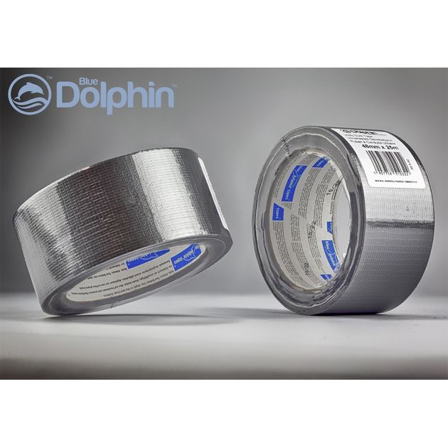 Универсальная лента Blue Dolphin 48мм х 25м серый, фото  | SNABZHENIE.com.ua