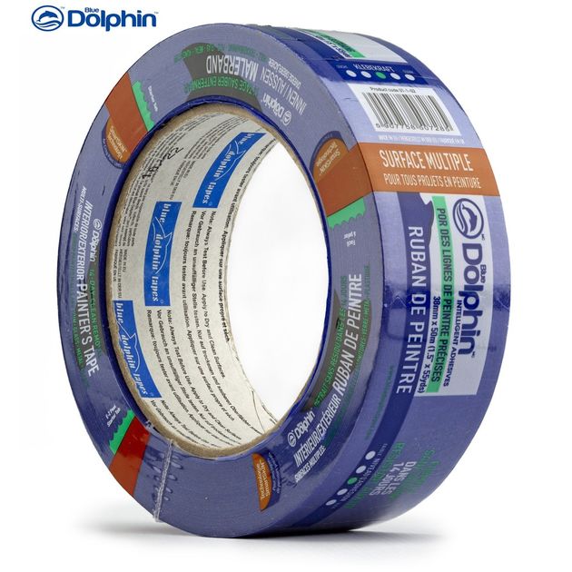 Малярная лента 38мм х 50м Blue Dolphin Special Blue синяя, фото , изображение 6 | SNABZHENIE.com.ua Малярная лента 38мм х 50м Blue Dolphin Special Blue синяя, фото , изображение 6 | SNABZHENIE.com.ua