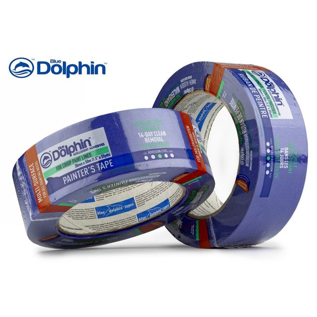Малярная лента Blue Dolphin Special Blue 48мм х 50м синяя, фото , изображение 7 | SNABZHENIE.com.ua Малярная лента Blue Dolphin Special Blue 48мм х 50м синяя, фото , изображение 7 | SNABZHENIE.com.ua