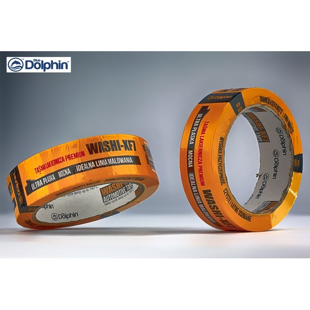 Малярная лента Blue Dolphin WASHI XF7 PREMIUM 30 мм х 40 м для авто, фото  | SNABZHENIE.com.ua