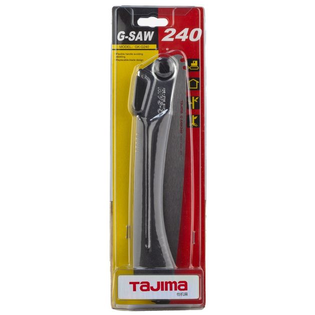 Ножовка по дереву TAJIMA G-SAW GK-G240 складная 240 мм, фото , изображение 5 | SNABZHENIE.com.ua Ножовка по дереву TAJIMA G-SAW GK-G240 складная 240 мм, фото , изображение 5 | SNABZHENIE.com.ua