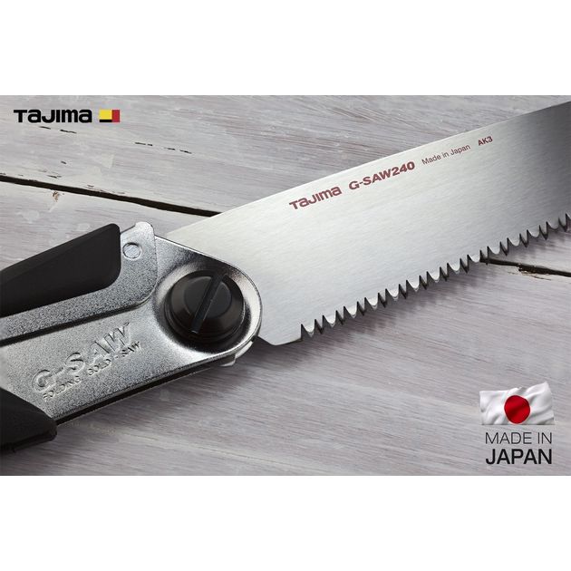 Ножовка по дереву TAJIMA G-SAW GK-G240 складная 240 мм, фото , изображение 6 | SNABZHENIE.com.ua Ножовка по дереву TAJIMA G-SAW GK-G240 складная 240 мм, фото , изображение 6 | SNABZHENIE.com.ua