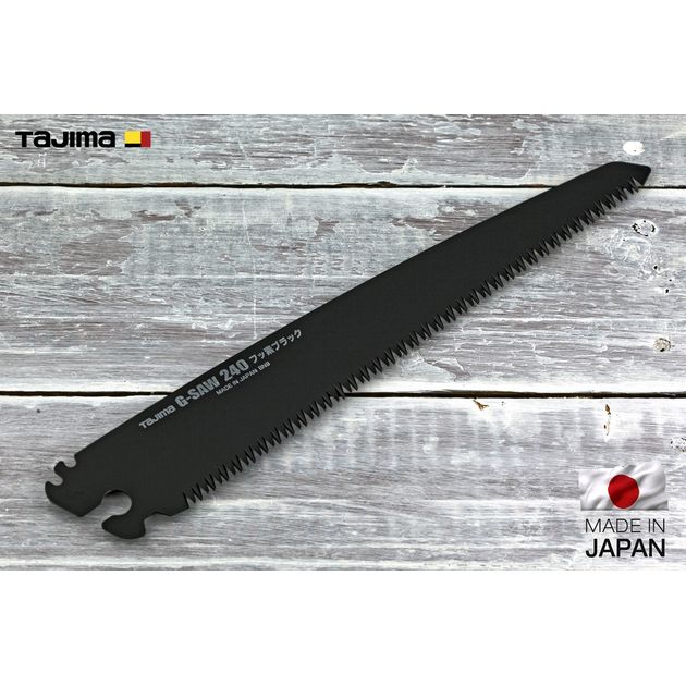 Сменное полотно TAJIMA G-SAW 240 мм 9 TPI для садовых пил 0,9 мм, фото  | SNABZHENIE.com.ua