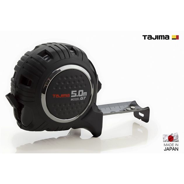 Рулетка строительная TAJIMA 5м х 25мм G7 LOCK ударопрочная, фото , изображение 5 | SNABZHENIE.com.ua Рулетка строительная TAJIMA 5м х 25мм G7 LOCK ударопрочная, фото , изображение 5 | SNABZHENIE.com.ua