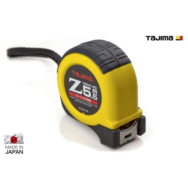 Рулетка TAJIMA Z LOCK 5,5м х 25мм ударопрочная, фото , изображение 2 | SNABZHENIE.com.ua Рулетка TAJIMA Z LOCK 5,5м х 25мм ударопрочная, фото , изображение 2 | SNABZHENIE.com.ua