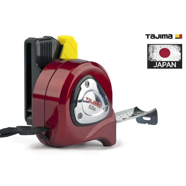 Рулетка 5,5м х 25мм TAJIMA LOCK PLUS водостойкая с держателем, фото , изображение 6 | SNABZHENIE.com.ua Рулетка 5,5м х 25мм TAJIMA LOCK PLUS водостойкая с держателем, фото , изображение 6 | SNABZHENIE.com.ua