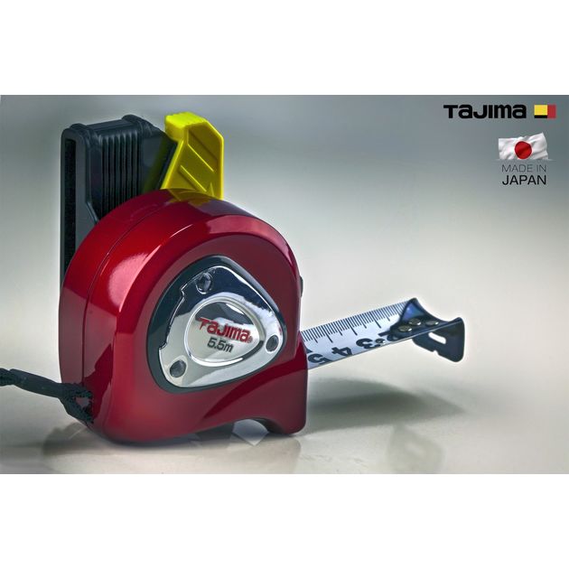 Рулетка 5,5м х 25мм TAJIMA LOCK PLUS водостойкая с держателем, фото , изображение 3 | SNABZHENIE.com.ua Рулетка 5,5м х 25мм TAJIMA LOCK PLUS водостойкая с держателем, фото , изображение 3 | SNABZHENIE.com.ua