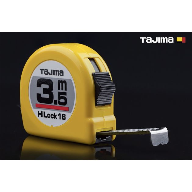 Рулетка строительная TAJIMA HI LOCK L16-35, 3,5м x 16мм, фото  | SNABZHENIE.com.ua