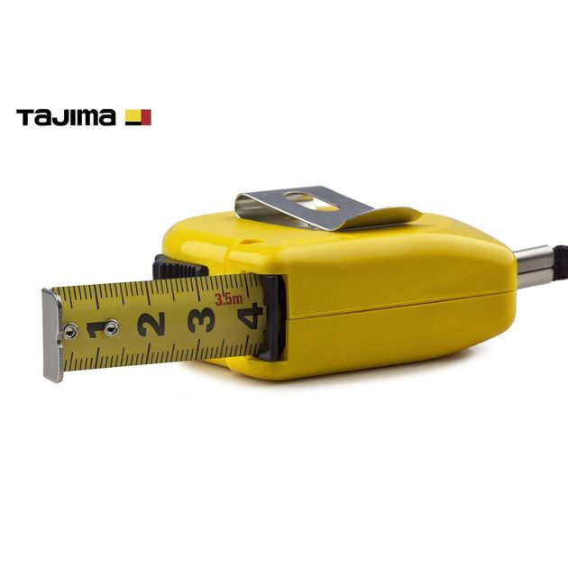 Рулетка строительная TAJIMA HI LOCK L16-35, 3,5м x 16мм, фото , изображение 5 | SNABZHENIE.com.ua Рулетка строительная TAJIMA HI LOCK L16-35, 3,5м x 16мм, фото , изображение 5 | SNABZHENIE.com.ua