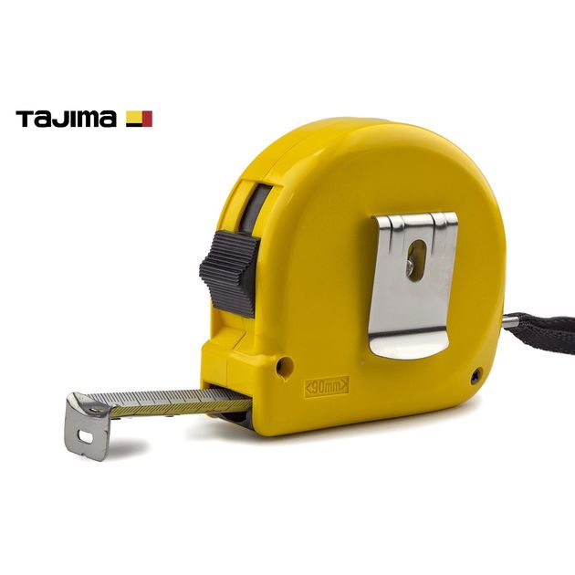 Рулетка строительная TAJIMA HI LOCK L25-100, 10м x 25мм, фото , изображение 4 | SNABZHENIE.com.ua Рулетка строительная TAJIMA HI LOCK L25-100, 10м x 25мм, фото , изображение 4 | SNABZHENIE.com.ua