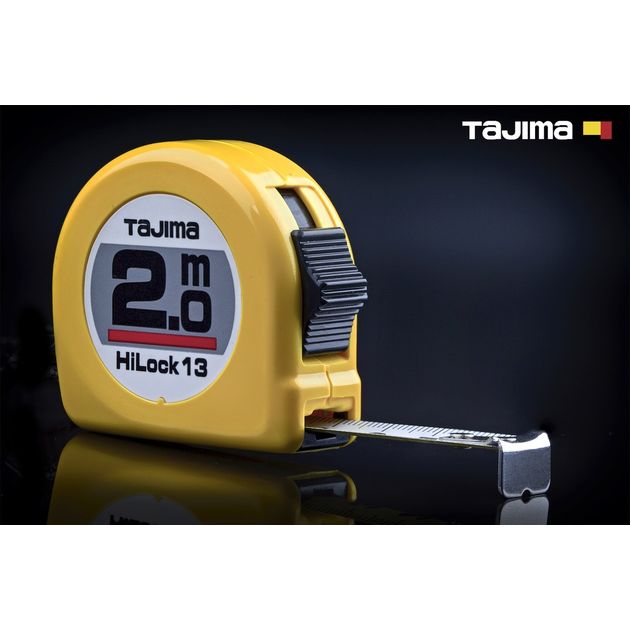 Рулетка строительная TAJIMA HI LOCK 2м х 13мм, фото  | SNABZHENIE.com.ua
