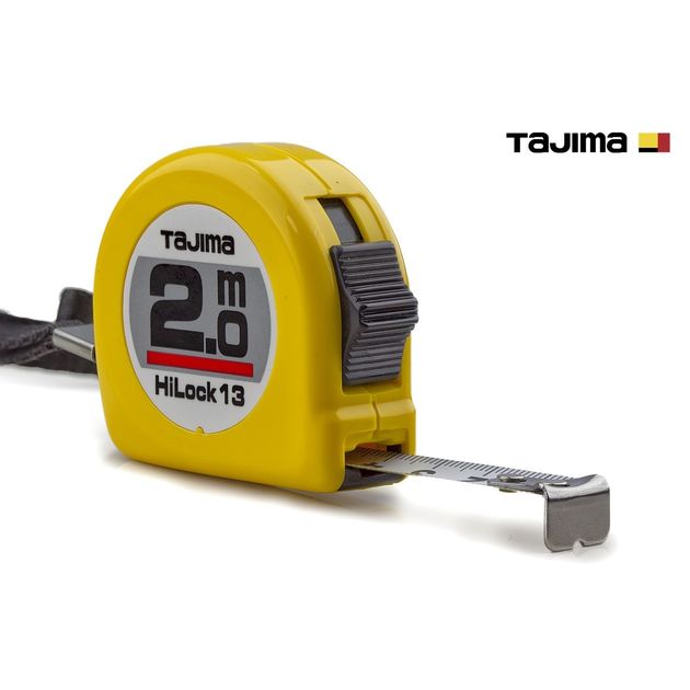 Рулетка строительная TAJIMA HI LOCK 2м х 13мм, фото , изображение 3 | SNABZHENIE.com.ua Рулетка строительная TAJIMA HI LOCK 2м х 13мм, фото , изображение 3 | SNABZHENIE.com.ua