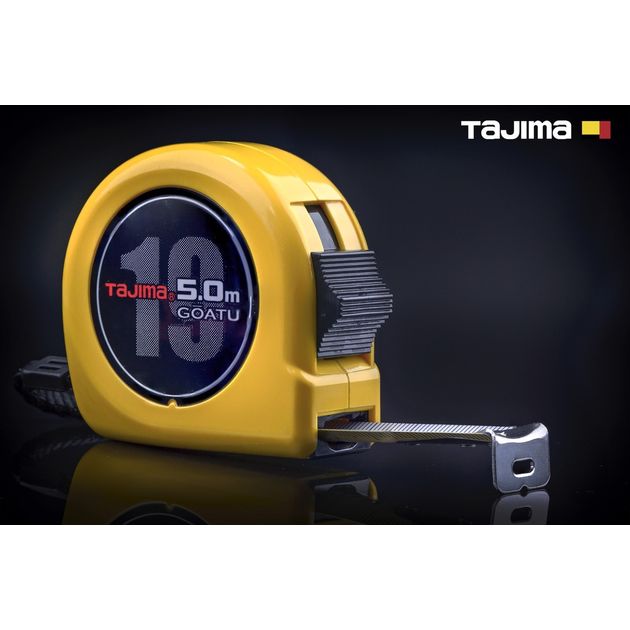 Рулетка TAJIMA GOATU HI LOCK 5м х 19мм, фото  | SNABZHENIE.com.ua
