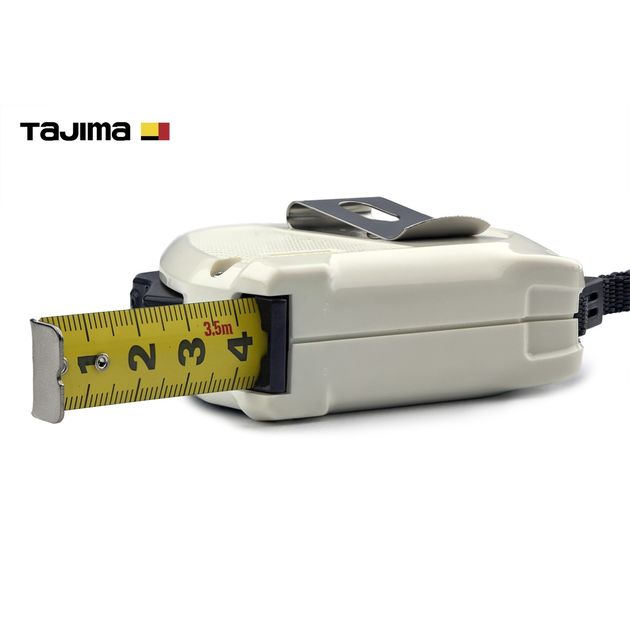 Рулетка TAJIMA 3,5м х 16мм с автостопом, усиленная, Япония, фото , изображение 5 | SNABZHENIE.com.ua Рулетка TAJIMA 3,5м х 16мм с автостопом, усиленная, Япония, фото , изображение 5 | SNABZHENIE.com.ua