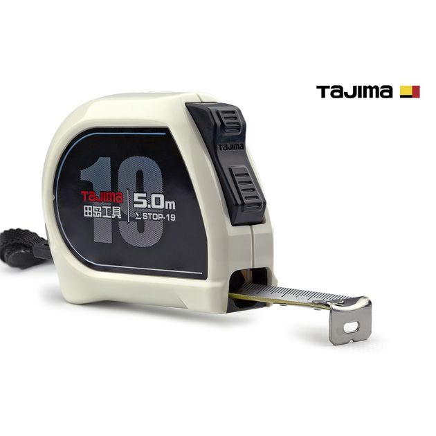 Рулетка будівельна 5м х 19мм TAJIMA (Японія) SIGMA автостоп посилена стрічка, фото , зображення 3 | SNABZHENIE.com.ua Рулетка будівельна 5м х 19мм TAJIMA (Японія) SIGMA автостоп посилена стрічка, фото , зображення 3 | SNABZHENIE.com.ua
