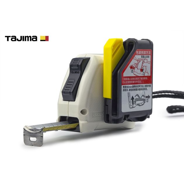 Рулетка будівельна 5м х 25мм TAJIMA (Японія) SIGMA посилена стрічка з автозупинкою та тримачем на пояс, фото , зображення 5 | SNABZHENIE.com.ua Рулетка будівельна 5м х 25мм TAJIMA (Японія) SIGMA посилена стрічка з автозупинкою та тримачем на пояс, фото , зображення 5 | SNABZHENIE.com.ua