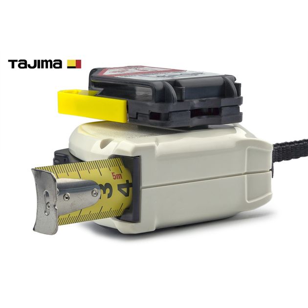 Рулетка будівельна 5м х 25мм TAJIMA (Японія) SIGMA посилена стрічка з автозупинкою та тримачем на пояс, фото , зображення 6 | SNABZHENIE.com.ua Рулетка будівельна 5м х 25мм TAJIMA (Японія) SIGMA посилена стрічка з автозупинкою та тримачем на пояс, фото , зображення 6 | SNABZHENIE.com.ua