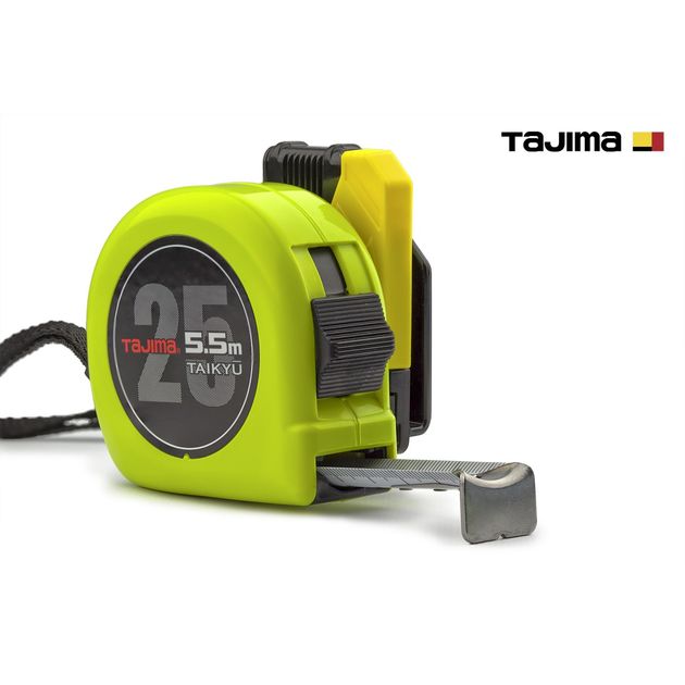 Рулетка TAJIMA 5,5м х 25мм водостойкая с держателем на пояс, фото , изображение 5 | SNABZHENIE.com.ua Рулетка TAJIMA 5,5м х 25мм водостойкая с держателем на пояс, фото , изображение 5 | SNABZHENIE.com.ua
