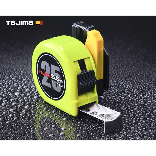 Рулетка TAJIMA 5,5м х 25мм водостойкая с держателем на пояс, фото , изображение 4 | SNABZHENIE.com.ua Рулетка TAJIMA 5,5м х 25мм водостойкая с держателем на пояс, фото , изображение 4 | SNABZHENIE.com.ua