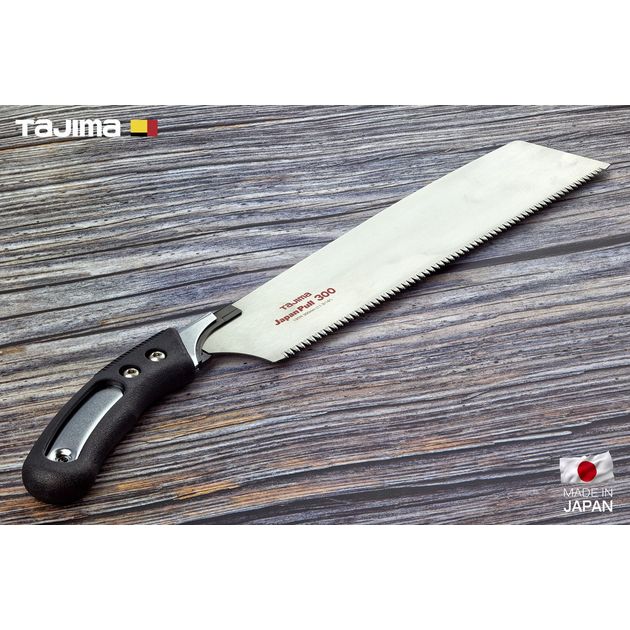 Ножовка по дереву TAJIMA PREMIUM Япония Pull 300 мм с прочной ручкой, фото  | SNABZHENIE.com.ua
