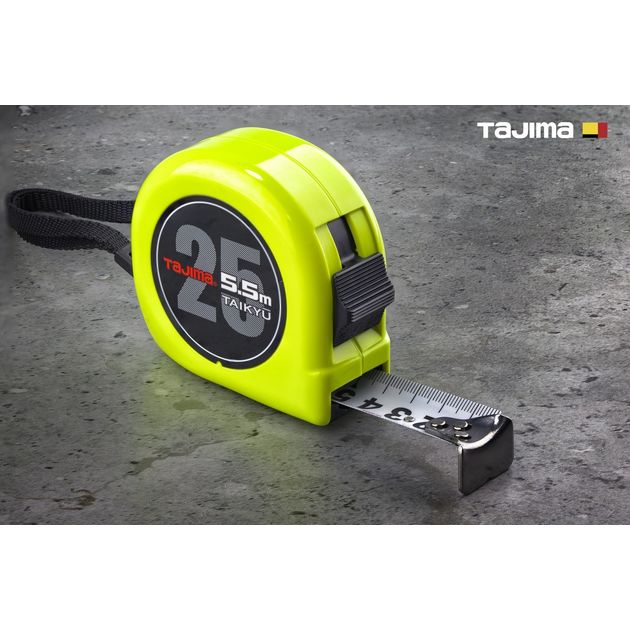 Рулетка будівельна 5,5м х 25мм TAJIMA (Японія) SUPER водостійка ультра зносостійка, фото , зображення 2 | SNABZHENIE.com.ua Рулетка будівельна 5,5м х 25мм TAJIMA (Японія) SUPER водостійка ультра зносостійка, фото , зображення 2 | SNABZHENIE.com.ua