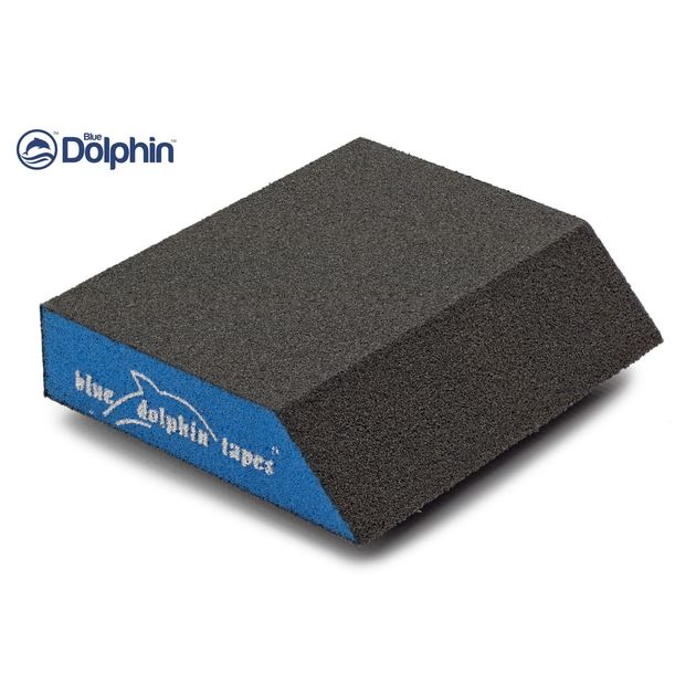 Шлифовальный брусок Blue Dolphin P60, 110x65x25 мм, фото  | SNABZHENIE.com.ua