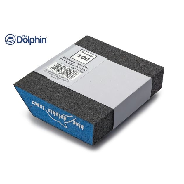 Шлифовальный брусок Blue Dolphin P150 110x65x25 мм, фото , изображение 3 | SNABZHENIE.com.ua Шлифовальный брусок Blue Dolphin P150 110x65x25 мм, фото , изображение 3 | SNABZHENIE.com.ua