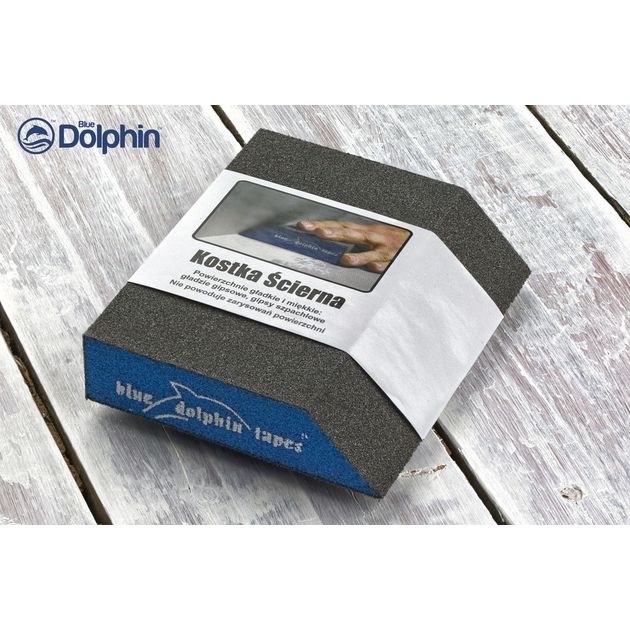 Шлифовальный брусок Blue Dolphin P180, 110x65x25 мм, фото , изображение 2 | SNABZHENIE.com.ua