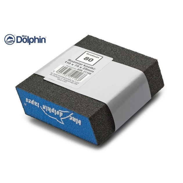 Шлифовальный брусок Blue Dolphin P150 110x75x25 мм, фото , изображение 4 | SNABZHENIE.com.ua Шлифовальный брусок Blue Dolphin P150 110x75x25 мм, фото , изображение 4 | SNABZHENIE.com.ua