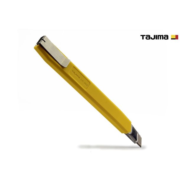 Нож канцелярский TAJIMA 9 мм LC303B с автоматическим фиксатором, фото , изображение 3 | SNABZHENIE.com.ua Нож канцелярский TAJIMA 9 мм LC303B с автоматическим фиксатором, фото , изображение 3 | SNABZHENIE.com.ua