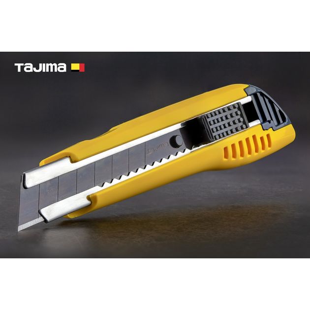 Нож строительный 18 мм TAJIMA LC500B с автоматическим фиксатором, фото  | SNABZHENIE.com.ua