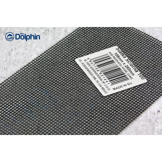 Шліфувальна сітка Blue Dolphin 280х105 мм Р100, фото , зображення 2 | SNABZHENIE.com.ua Шліфувальна сітка Blue Dolphin 280х105 мм Р100, фото , зображення 2 | SNABZHENIE.com.ua