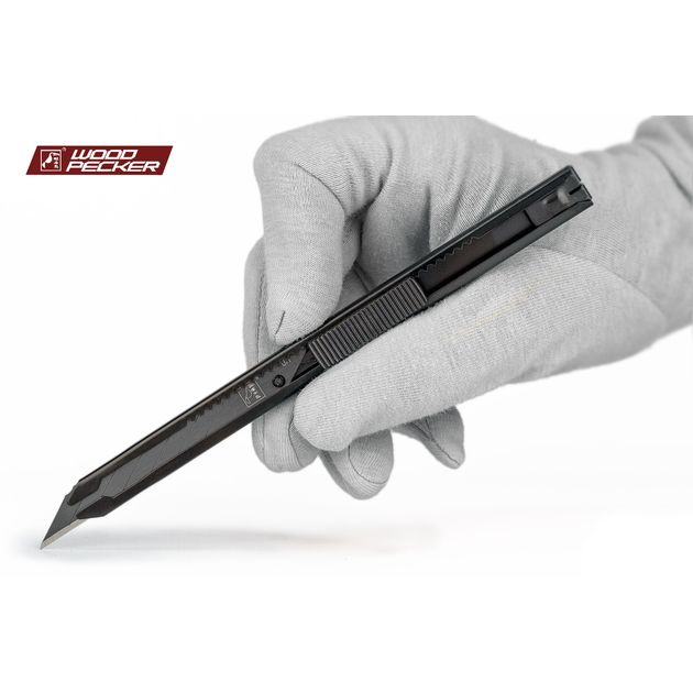 Ніж будівельний 9мм автофіксатор Woodpecker FD-707S, фото , зображення 8 | SNABZHENIE.com.ua Ніж будівельний 9мм автофіксатор Woodpecker FD-707S, фото , зображення 8 | SNABZHENIE.com.ua