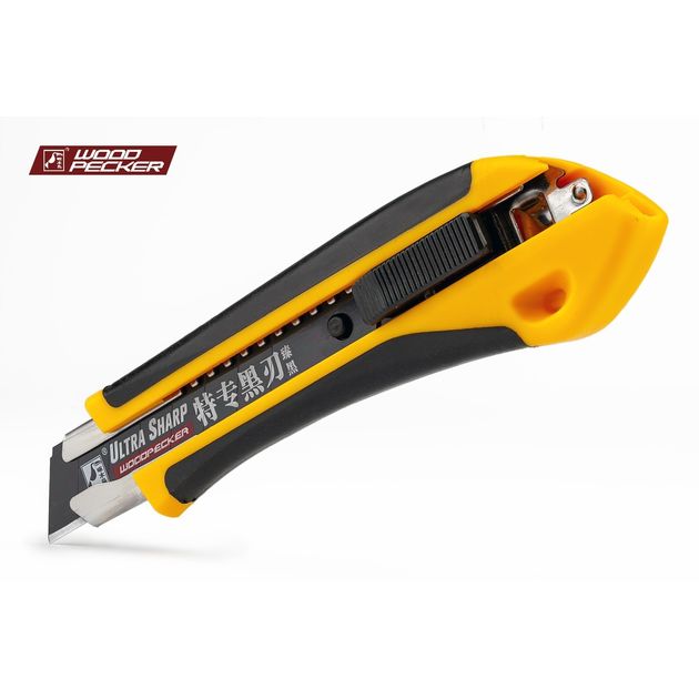 Ніж будівельний 18мм автофіксатор Woodpecker FD-785, фото , зображення 8 | SNABZHENIE.com.ua Ніж будівельний 18мм автофіксатор Woodpecker FD-785, фото , зображення 8 | SNABZHENIE.com.ua