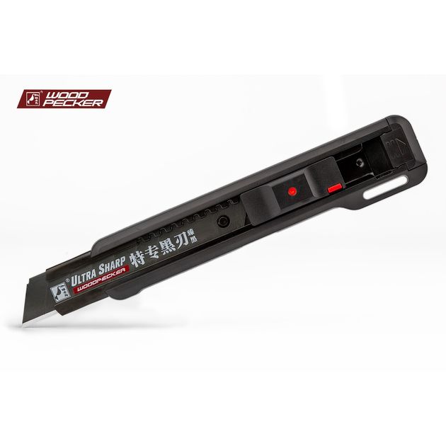Ніж будівельний 18мм автофіксатор + стопор Woodpecker FD-7822, фото , зображення 8 | SNABZHENIE.com.ua Ніж будівельний 18мм автофіксатор + стопор Woodpecker FD-7822, фото , зображення 8 | SNABZHENIE.com.ua