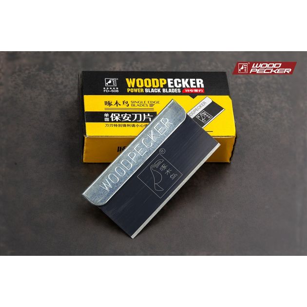 Сменные лезвия 19мм для скребка Woodpecker, ультра острые, 5шт, фото  | SNABZHENIE.com.ua