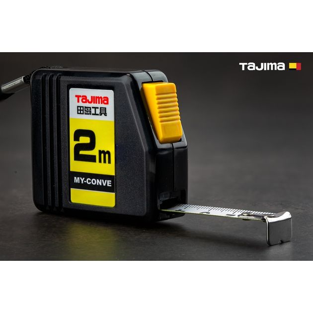 Рулетка строительная 2м х 13мм TAJIMA MY-CONVE MY-20, фото  | SNABZHENIE.com.ua