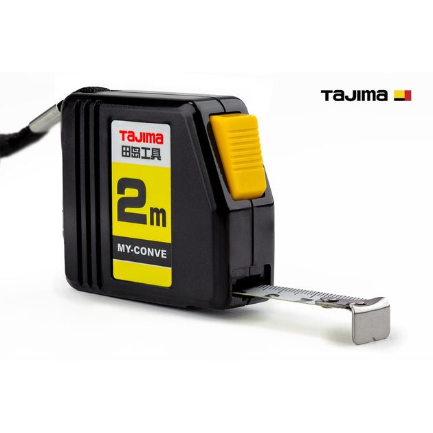 Рулетка строительная 2м х 13мм TAJIMA MY-CONVE MY-20, фото , изображение 2 | SNABZHENIE.com.ua Рулетка строительная 2м х 13мм TAJIMA MY-CONVE MY-20, фото , изображение 2 | SNABZHENIE.com.ua